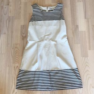 Black and white striped Madewell dress